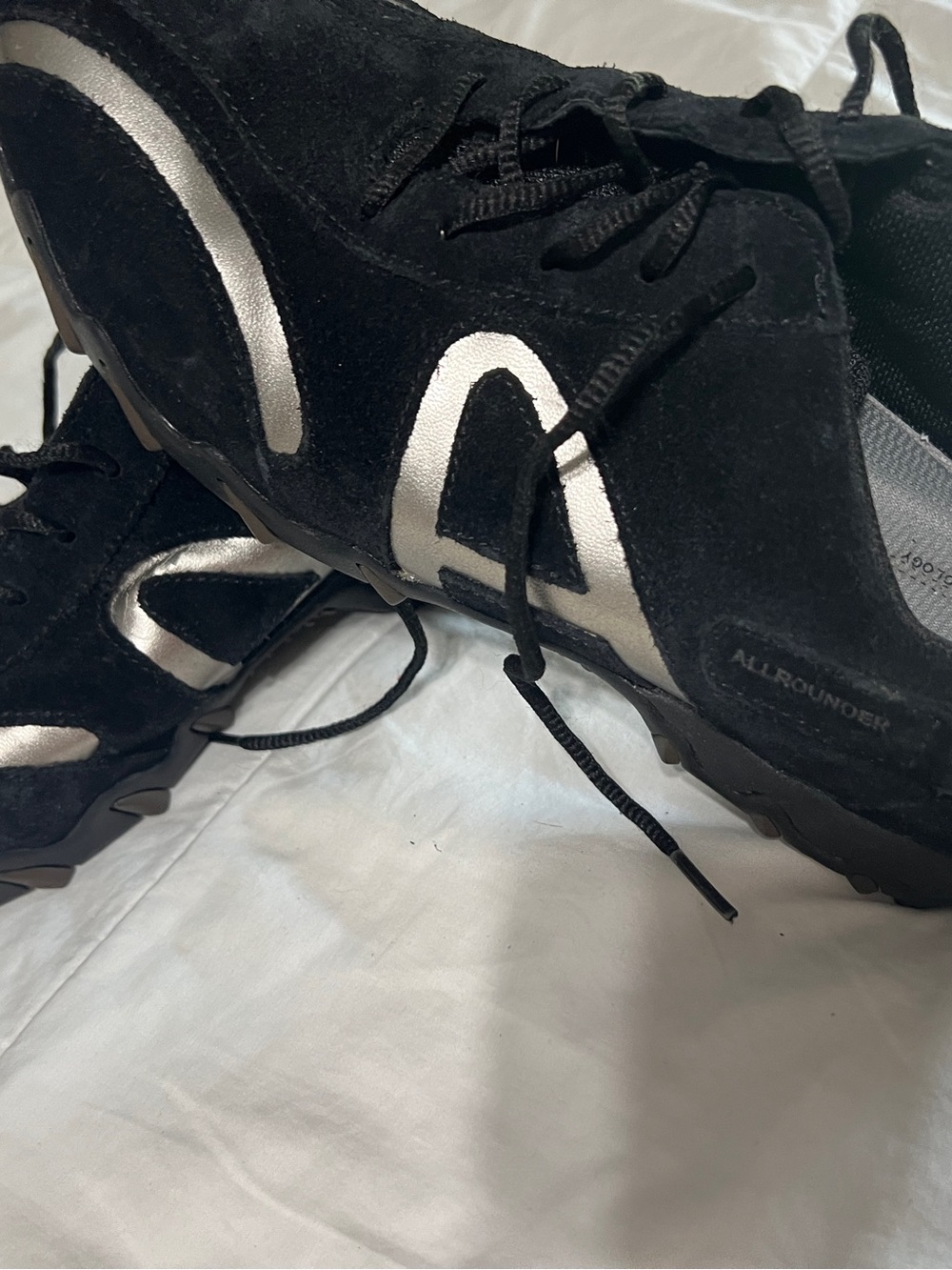 Allrounder by Mephisto Women's Black Athletic Sneakers